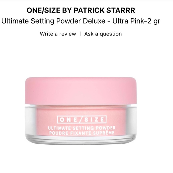 Pick 8/$50 One/Size Ultimate Setting Powder Deluxe Ultra Pink 🆕deluxe sample sz - Picture 1 of 2